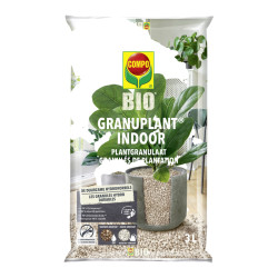 Granulés de plantation pour plante d'intérieur Bio 3 L COMPO