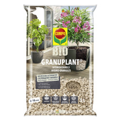 Hydro-granulés de plantation pour plante d'intérieur Bio 5 L COMPO