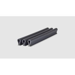 Clip pour lanière anthracite – Fixation décorative | GIARDINO