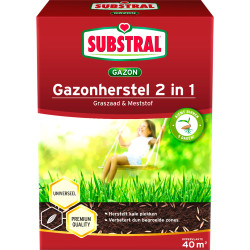 Rénovateur de gazon 2-en-1 2 kg SUBSTRAL