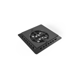 Plaque pour bord et coin pour plot noir 20