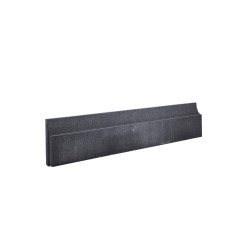 Bordure fine noire 100 x 20 x 6 cm