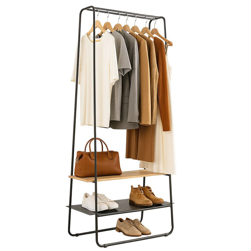 Portant Vêtements 170x80x40 cm – Organisation et Style