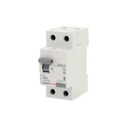 Disjoncteur différentiel RX3 40A 2 pôles 300 mA LEGRAND