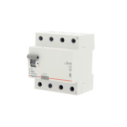 Disjoncteur différentiel RX3 40A 4 pôles 30 mA LEGRAND