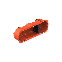 Boite d'encastrement pour paroi creuse triple Ø 68 x 47 mm HELIA