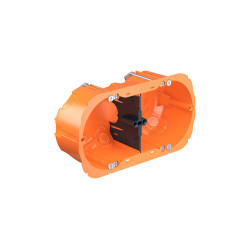 Boite d'encastrement pour paroi creuse double Ø 68 x 47 mm HELIA
