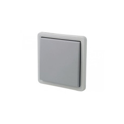 Interrupteur bipolaire Hydro gris 10 pièces NIKO