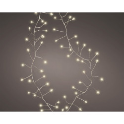 Guirlande intérieure Compact 100 micro LED blanc chaud 1