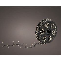 Guirlande extérieure Compact 1000 LED blanc chaud 30 m LUMINEO