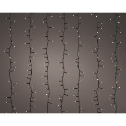 Guirlande extérieure cascade 1080 LED blanc chaud 2