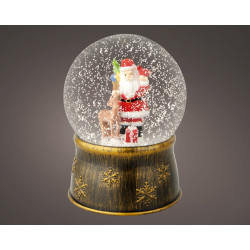 Boule à neige LED blanc chaud Ø 13 x 17