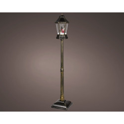 Lampadaire avec fonction chute de neige LED blanc chaud Ø 32 x 166 cm LUMINEO