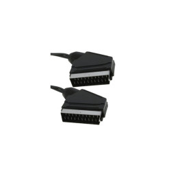 Câble péritel 21 broches noir 3 m PROFILE