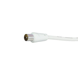 Câble coaxial blanc 3 m PROFILE