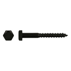Tirefond à tête hexagonale DN571 8 x 30 mm 200 pièces PGB-FASTENERS