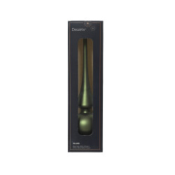 Cimier en verre mat vert pin Ø 6 x 26 cm DECORIS