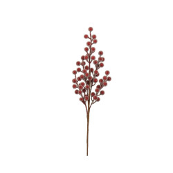 Branche en mousse houx 50 cm