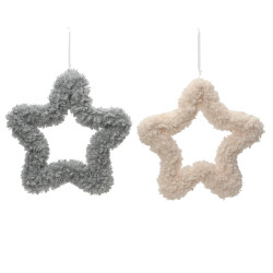 Etoile en polyester à suspendre Ø 43 cm cm DECORIS