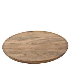 Assiette de présentation en bois Ø 37 cm