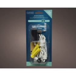 Adaptateur sur secteur pour 3 piles AA avec 2 piles LUMINEO