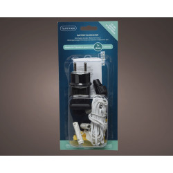 Adaptateur sur secteur pour 3 piles AAA avec 2 piles LUMINEO