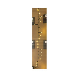 Guirlande extérieure Compact effet flash 750 LED blanc doré 16 m LUMINEO