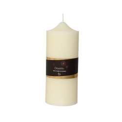 Bougie Eglise ivoire Ø 10 x 25 cm DECORIS