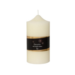 Bougie Eglise ivoire Ø 10 x 20 cm DECORIS