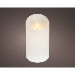Bougie LED blanc chaud blanche Ø 7