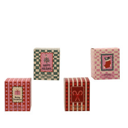 Bougie parfumée de Noël Ø 8 x 10 cm DECORIS