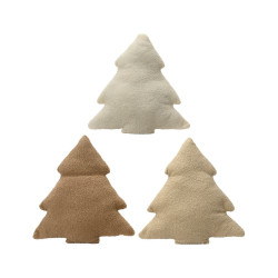Coussin de Noël sapin 45 x 45 x 5 cm DECORIS