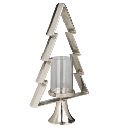 Porte-Bougie Sapin Mukayle – Déco de Noël Festive