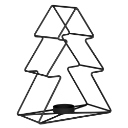 Porte-Bougie Sapin Noël – Décoration Festive Élégante