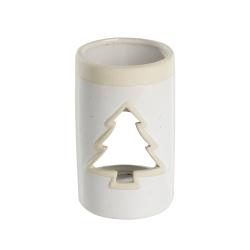 Photophore Catacol – Décoration de Noël Blanche
