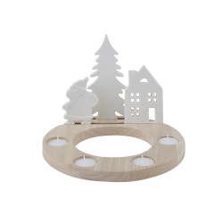 Porte-Bougie Noël Bekily – Décoration Féérique et Chaleureuse