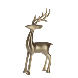 Renne Baligian doré 35 cm – Décoration élégante de Noël