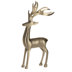 Renne Baligian doré 43 cm – Décoration élégante de Noël