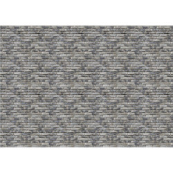 Feuille imitation briques grises 29