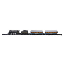 Train The Polar Express animé avec rails 165 x 104 cm