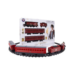 Train Hogwarts Express animé avec rails 165 x 104 cm