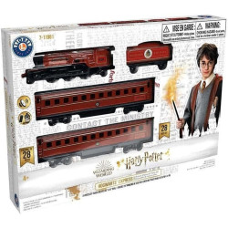 Train Hogwarts Express animé avec rails 165 x 104 cm
