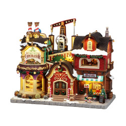 Chocolaterie Holly Jolly Chocolate Factory et le café de Mrs. Claus LEMAX