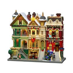 Façade Noël sur Victoria Street LEMAX