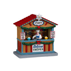Figurine vendeur de crêpes LEMAX