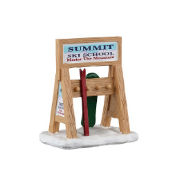 Figurine support à ski LEMAX