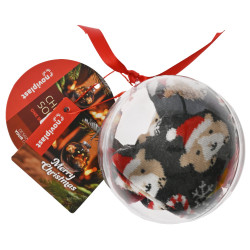 Boule de Noël avec Chaussette – Décoration Surprise