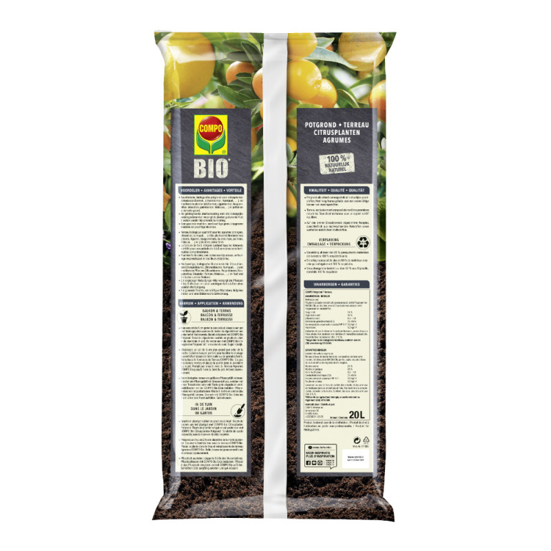 Terreau Bio Agrumes – Croissance Optimale