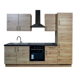 Bloc cuisine chêne San Remo – Design et fonctionnalité