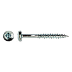 Vis pour panneaux d'aggloméré TR 5 x 80 mm 100 pièces PGB-FASTENERS